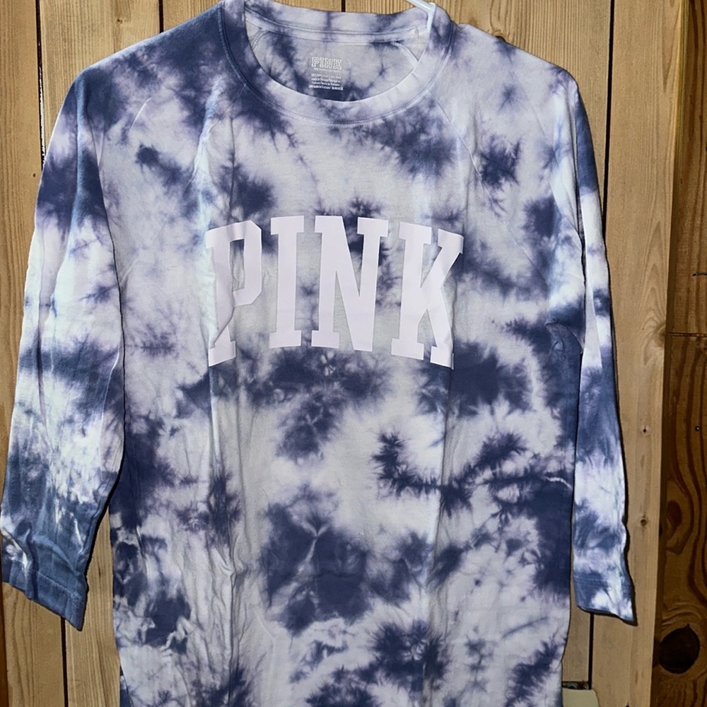 PINK 3/4 sleeve tee